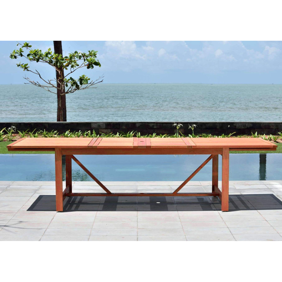 Alyisa Extendable Wooden Dining Table